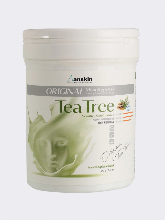 Альгинатная маска с чайным деревом Tea Tree Modeling Mask, Anskin 240 г