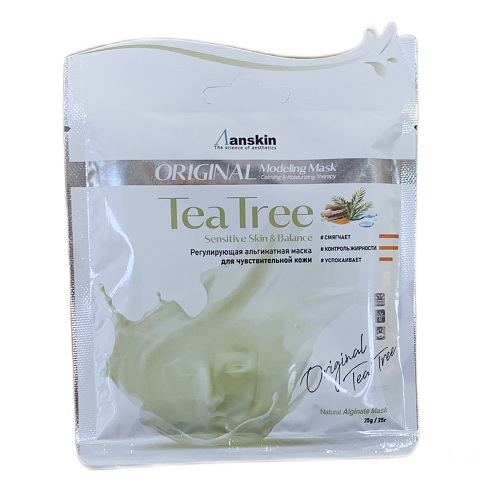 Альгинатная маска с чайным деревом Tea Tree Modeling Mask, Anskin 25 г