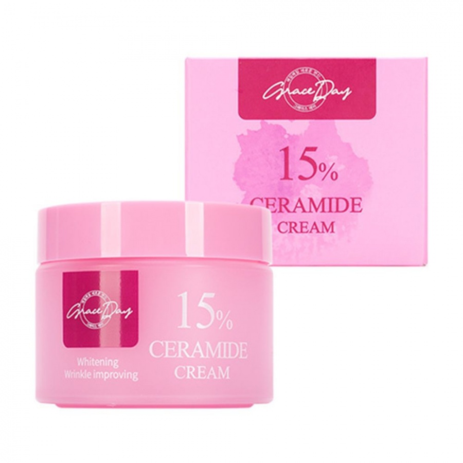 Укрепляющий крем с керамидами Ceramide 15% Cream, Grace Day, 50 мл