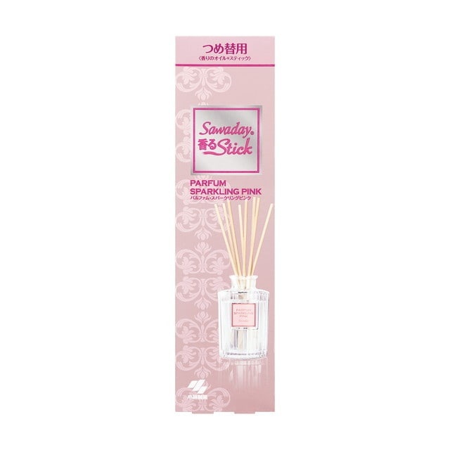 Освежитель воздуха для дома (с палочками) Parfum Sparkling Pink, Fragrant Stick, Sawaday, 70 мл (запасной блок) 