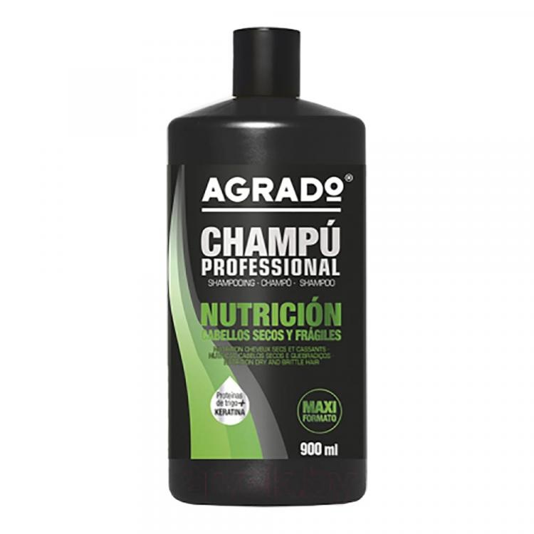 Шампунь питательный, профессиональный, для сухих волос Nourishing Dry,AGRADO, 900 мл