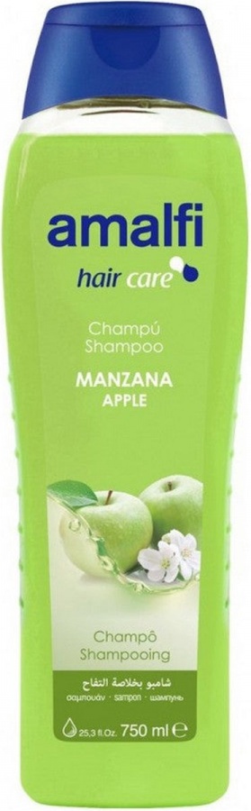 Шампунь семейный Яблочный для всех типов волос AMALFI, 750 мл