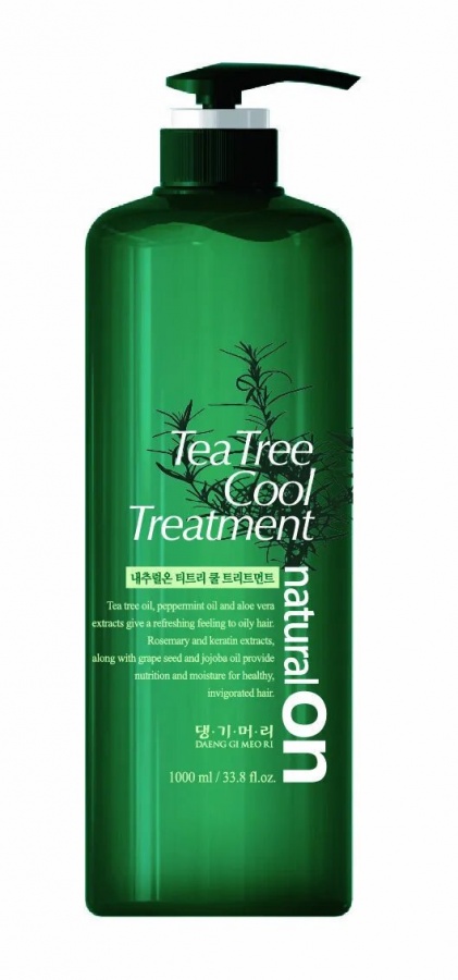 Маска для волос Naturalon Tea Tree Cool Treatment, DAENG GI MEO RI, 1000 мл