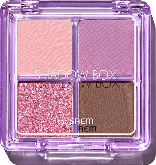 Тени (палетка) Saemmul Shadow Flower Letter, THE SAEM, 5 оттенков