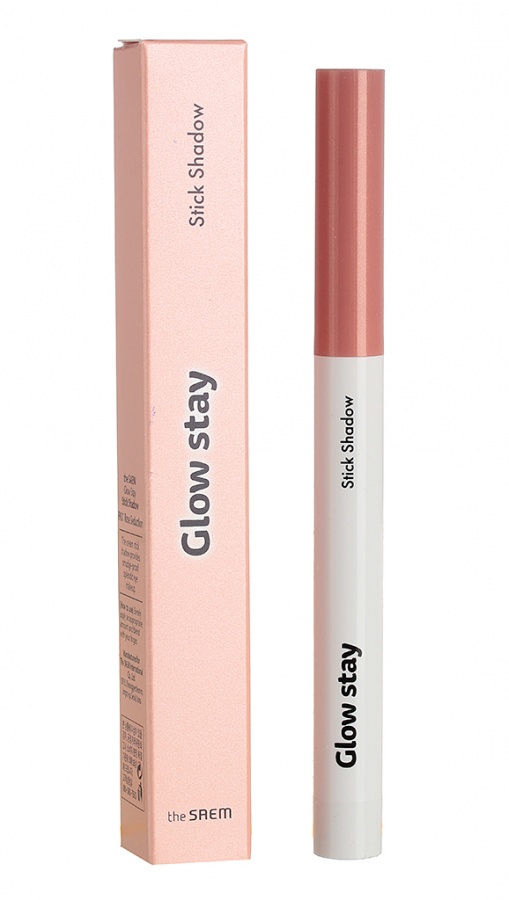 Тени Glow Stay Stick Shadow PK01 Rose Seduction, THE SAEM