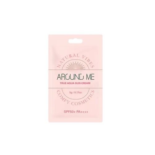 Крем Around Me True Aqua Sun Cream, WELCOS, 10 мл (пробник )