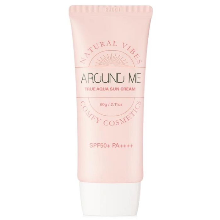 Крем солнцезащитный Around Me True Aqua Sun Cream, WELCOS, 60 г