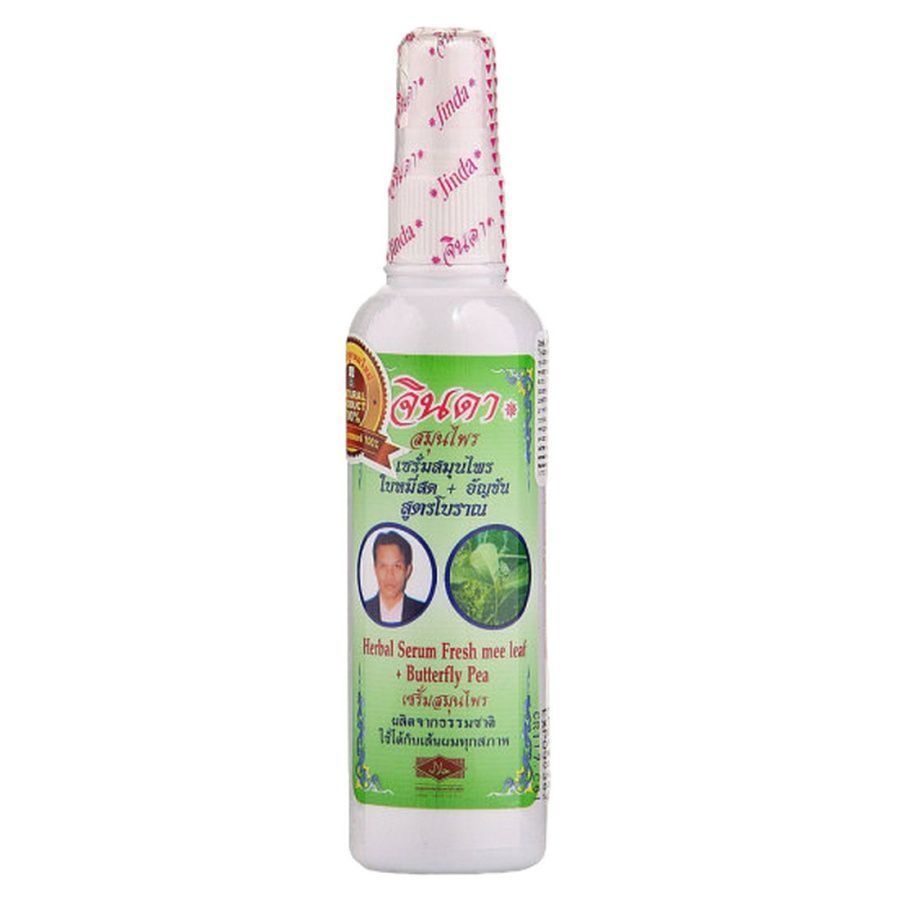 Растительная сыворотка для волос против выпадения Serum Fresh Mee Leaf Herb, Jinda 120 мл