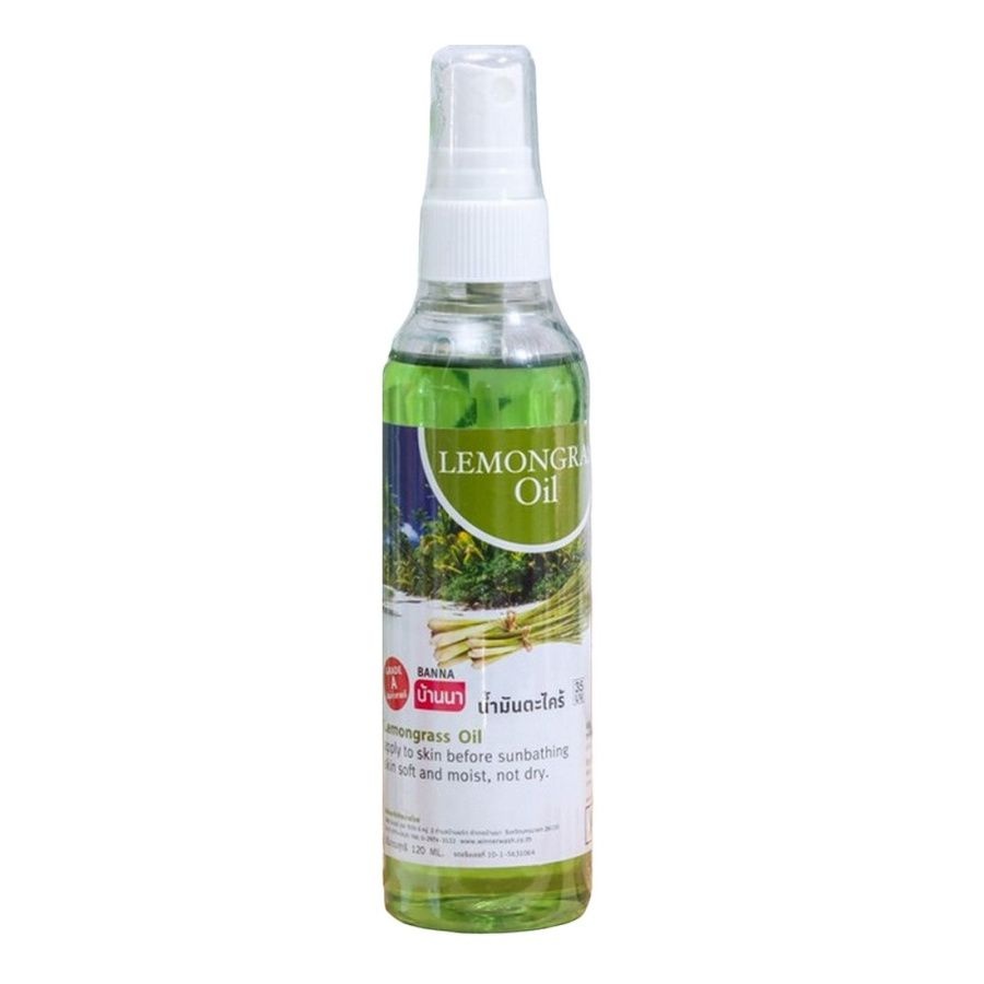 Массажное масло для тела с экстрактом лемонграсса Lemongrass Oil, Banna 120 мл