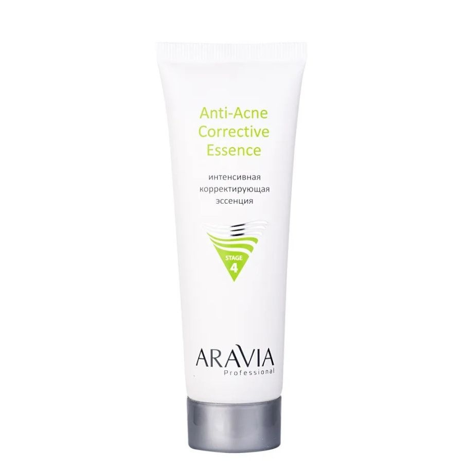 Интенсивная корректирующая эссенция для жирной и проблемной кожи Anti-Acne Corrective Essence, Aravia 50 мл