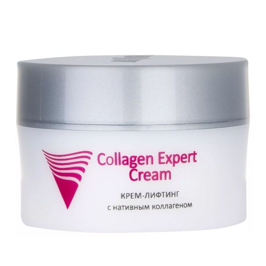 Крем-лифтинг с нативным коллагеном Collagen Expert Cream, Aravia 50 мл