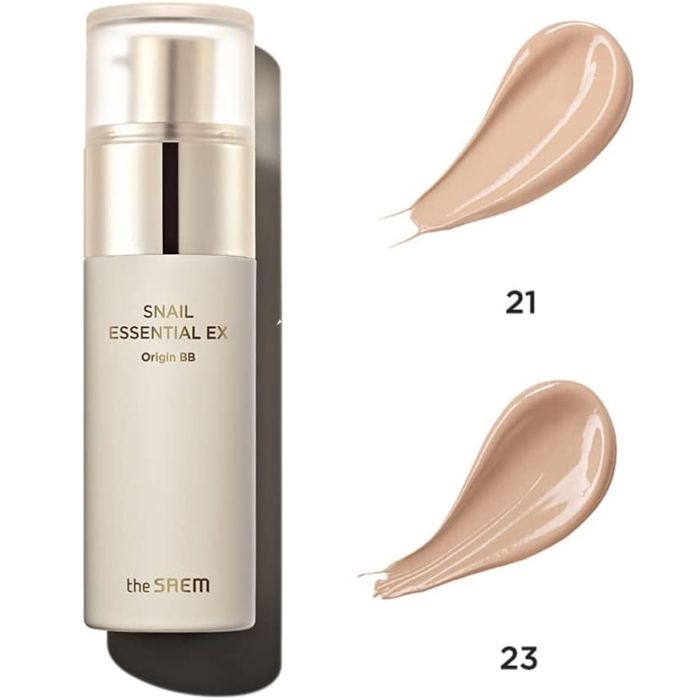 ББ-крем Snail Essential Ex Origin BB 21 Light Beige, THE SAEM, 40 мл