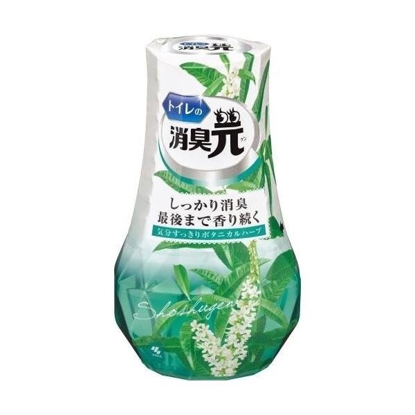 Жидкий дезодорант для туалета с Верберной, мускусом и цитрусовым Shoshugen Botanical Herbs, Kobayashi, 400 мл
