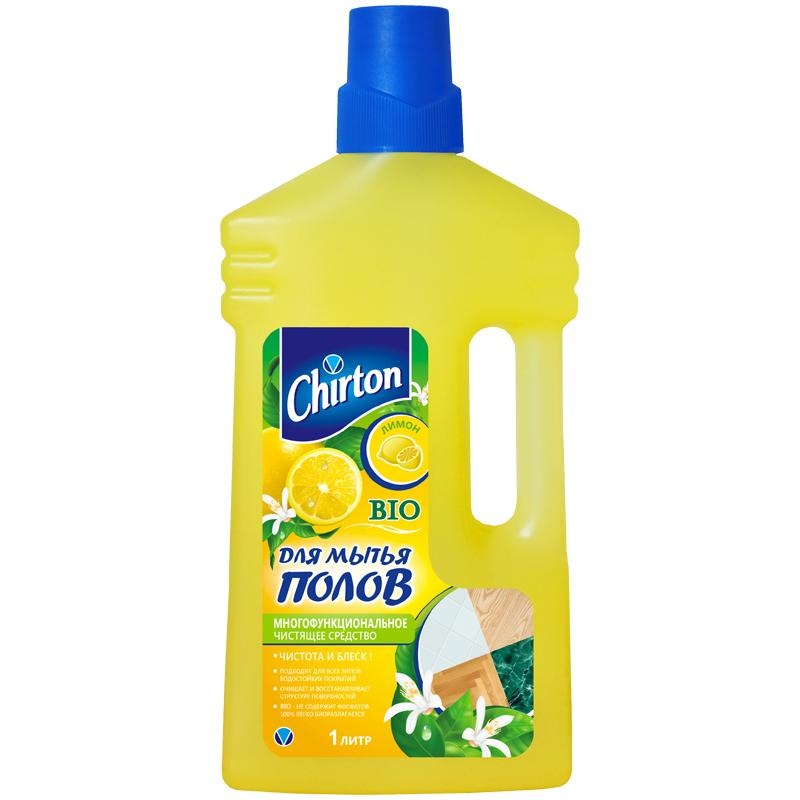 Многофункциональное чистящее средство для мытья полов Лимон, Chirton, 1000 мл