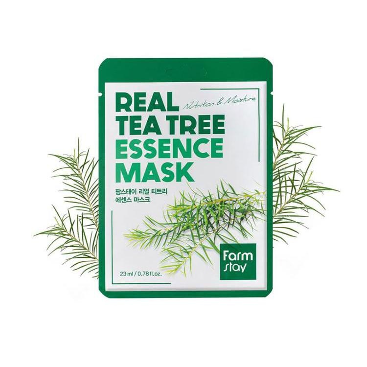 Маска тканевая для лица с экстрактом чайного дерева Tea Tree Mask Sheet, FarmStay, 23 мл
