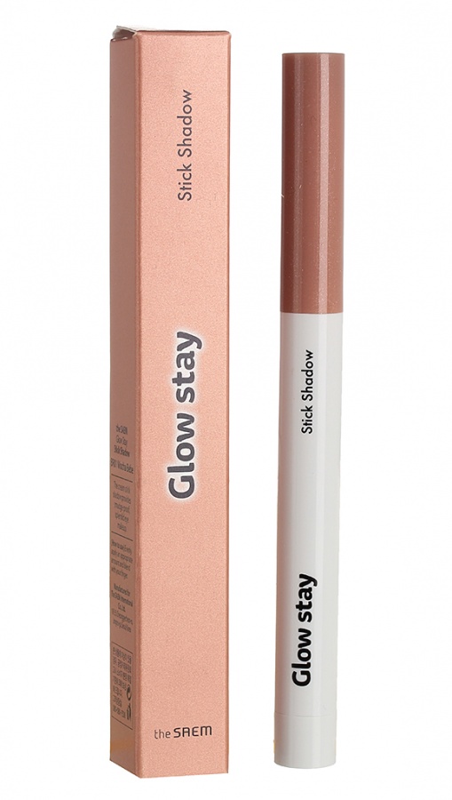 Тени Glow Stay Stick Shadow BR01 Mocha Bebe, THE SAEM, 1,1 г