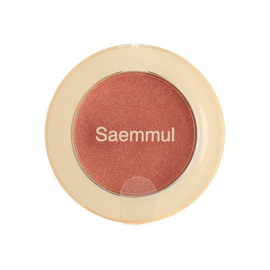 Тени Saemmul Single Shadow (Shimmer) CR04 Splash Coral, THE SAEM, 2 г