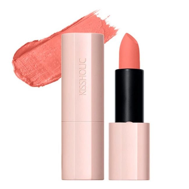 Помада Kissholic Lipstick Matte BE01 Stay Nude, THE SAEM, 3,5 г