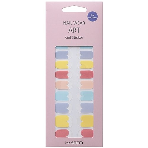 Наклейки для ногтей Nail Wear Art Gel Sticker 08, THE SAEM