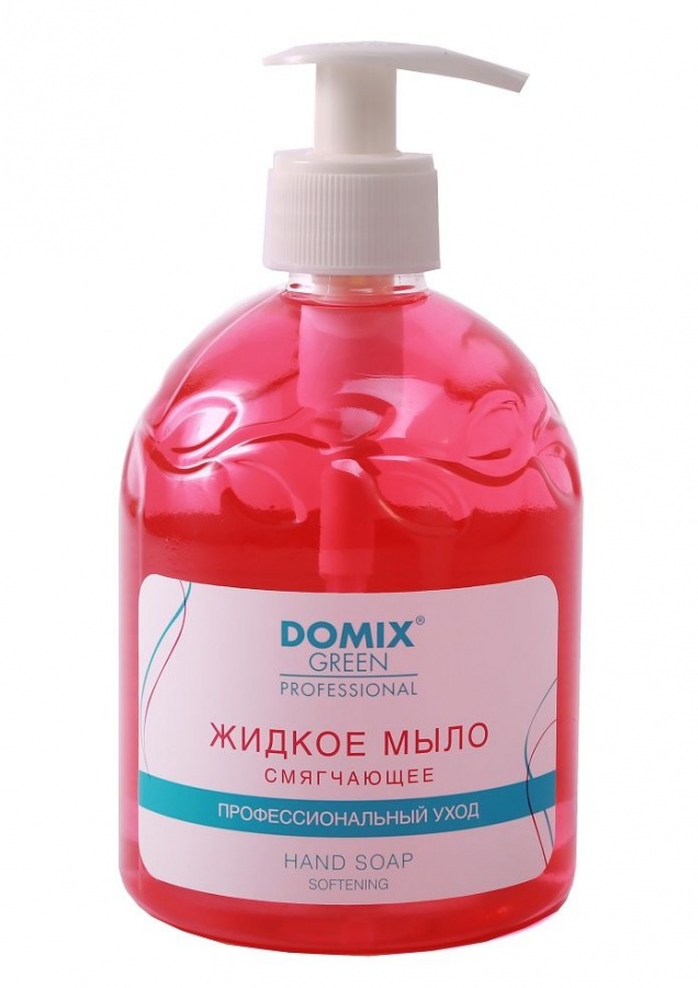 Жидкое мыло смягчающее для профессионального ухода, Domix Green Professional, 500 мл