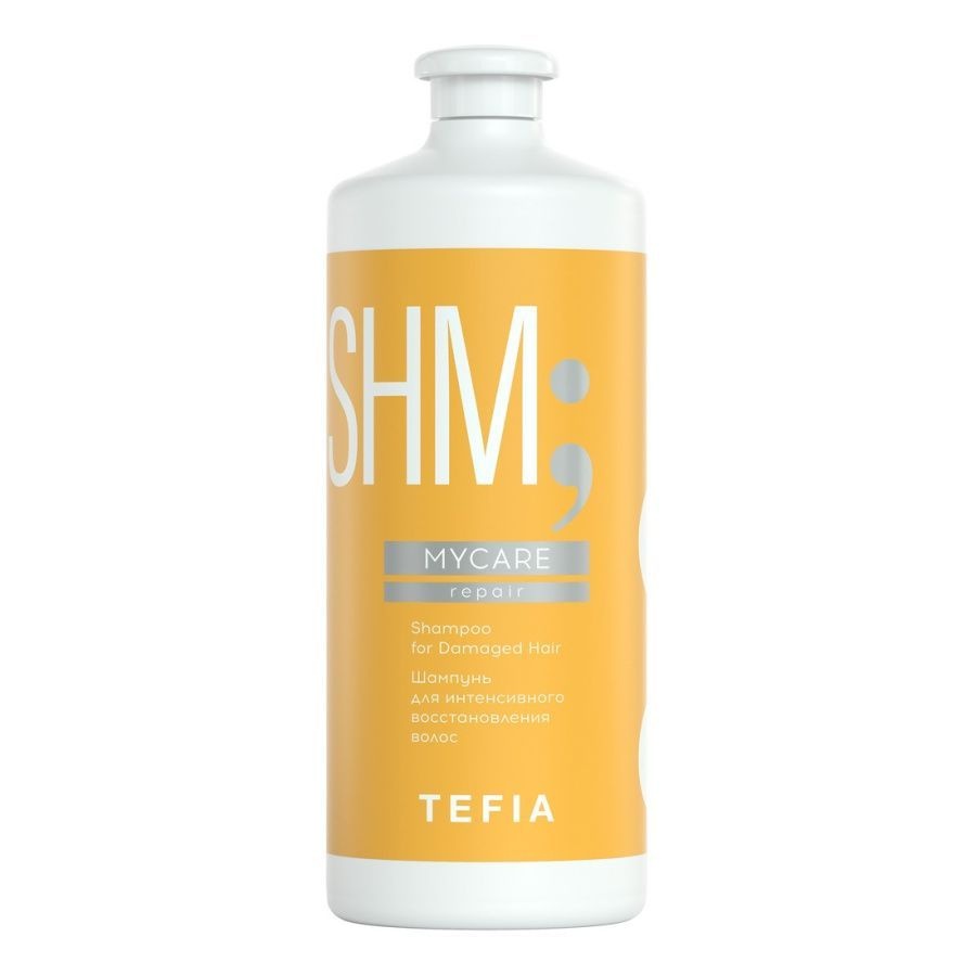 Шампунь для интенсивного восстановления волос Shampoo for Damaged Hair, TEFIA Mycare, 1000 мл