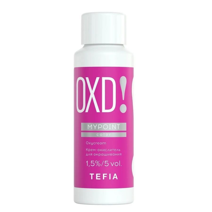 Крем-окислитель для обесцвечивания волос Color Oxycream 1,5%, TEFIA Mypoint, 60 мл