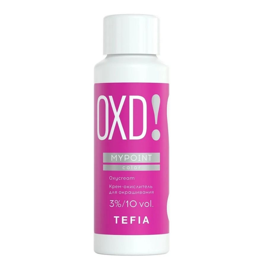 Крем-окислитель для обесцвечивания волос Color Oxycream 3%, TEFIA Mypoint, 60 мл
