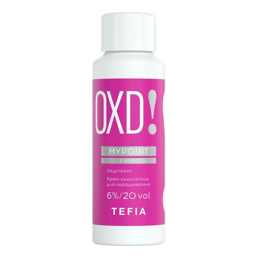 Крем-окислитель для обесцвечивания волос Color Oxycream 6%, TEFIA Mypoint, 60 мл