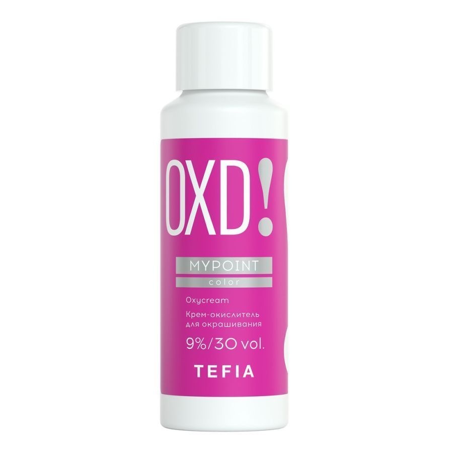 Крем-окислитель для обесцвечивания волос Color Oxycream 9%, TEFIA Mypoint, 60 мл