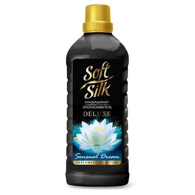 Кондиционер-ополаскиватель для белья Чувственный сон Deluxe Sensual Dream, Romax Soft Silk, 1 л, на 33 стирки