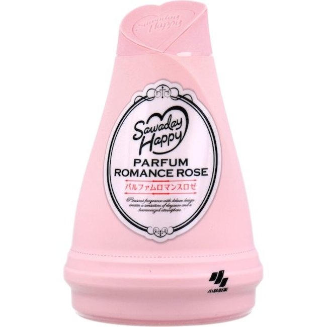 Гелевый освежитель воздуха для комнаты с ароматом Роз и сладких фрутов Sawaday Happy Parfum Romance Rose, Kobayashi, 120 г