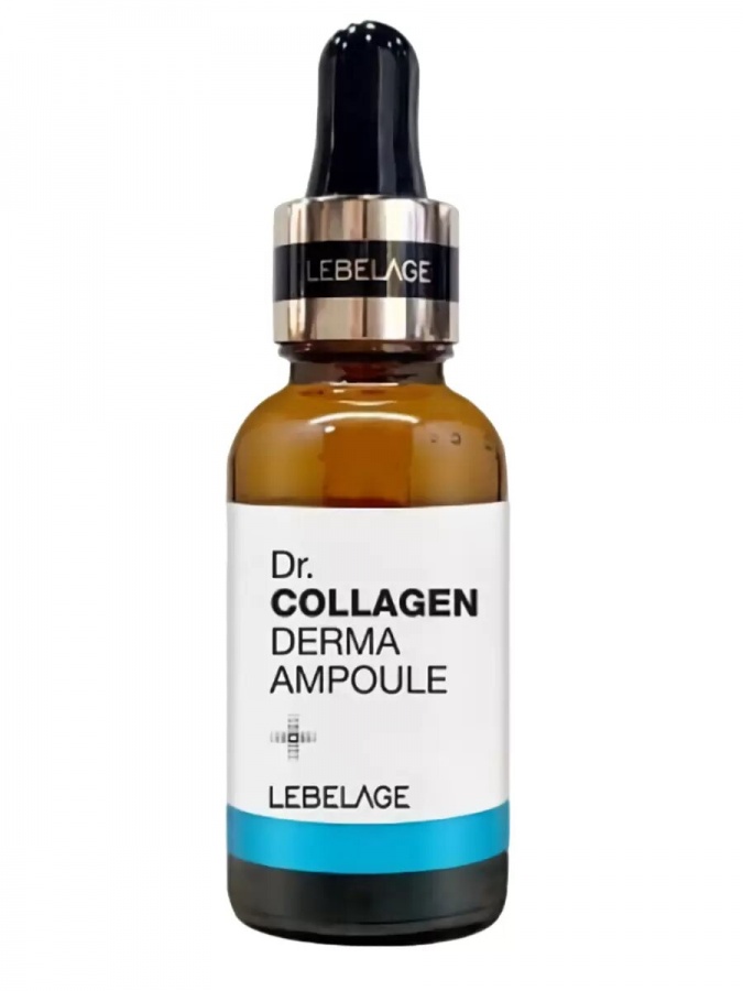 Сыворотка для лица с гидролизованным коллагеном Dr. COLLAGEN DERMA AMPOULE, LEBELAGE, 30 мл