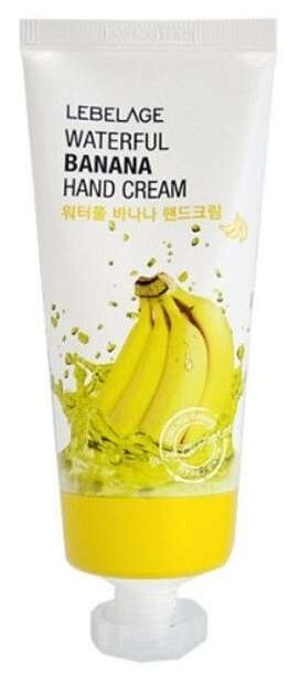 Крем для рук с экстрактом банана WATERFUL BANANA HAND CREAM, LEBELAGE, 100 мл