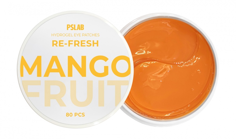 Патчи для моментального увлажнения с экстрактом манго Patch Re-fresh, PSLAB, 80 шт.
