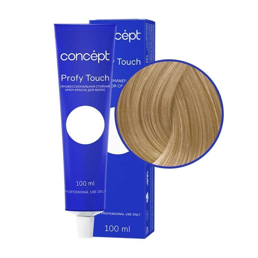 Профессиональный крем-краситель для волос, очень светлый золотисто-жемчужный, 10.31, Concept Profy Touch, 100 мл