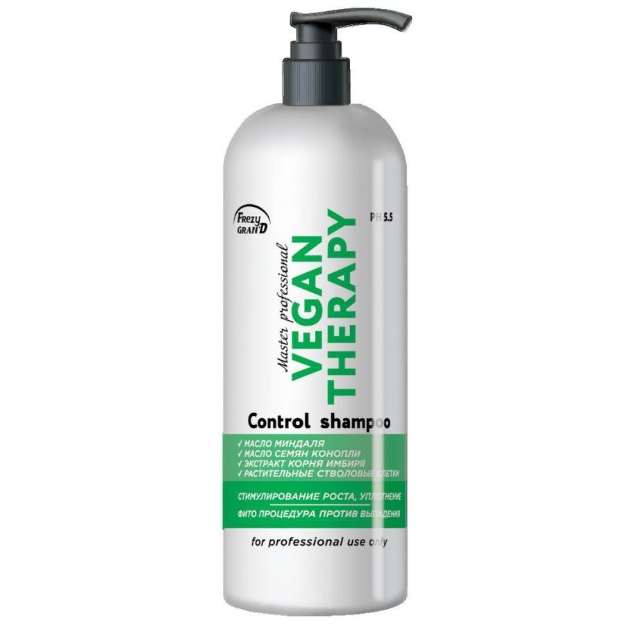 Шампунь для роста волос Vegan Therapy PH 5.5, Frezy Grand, 1000 мл