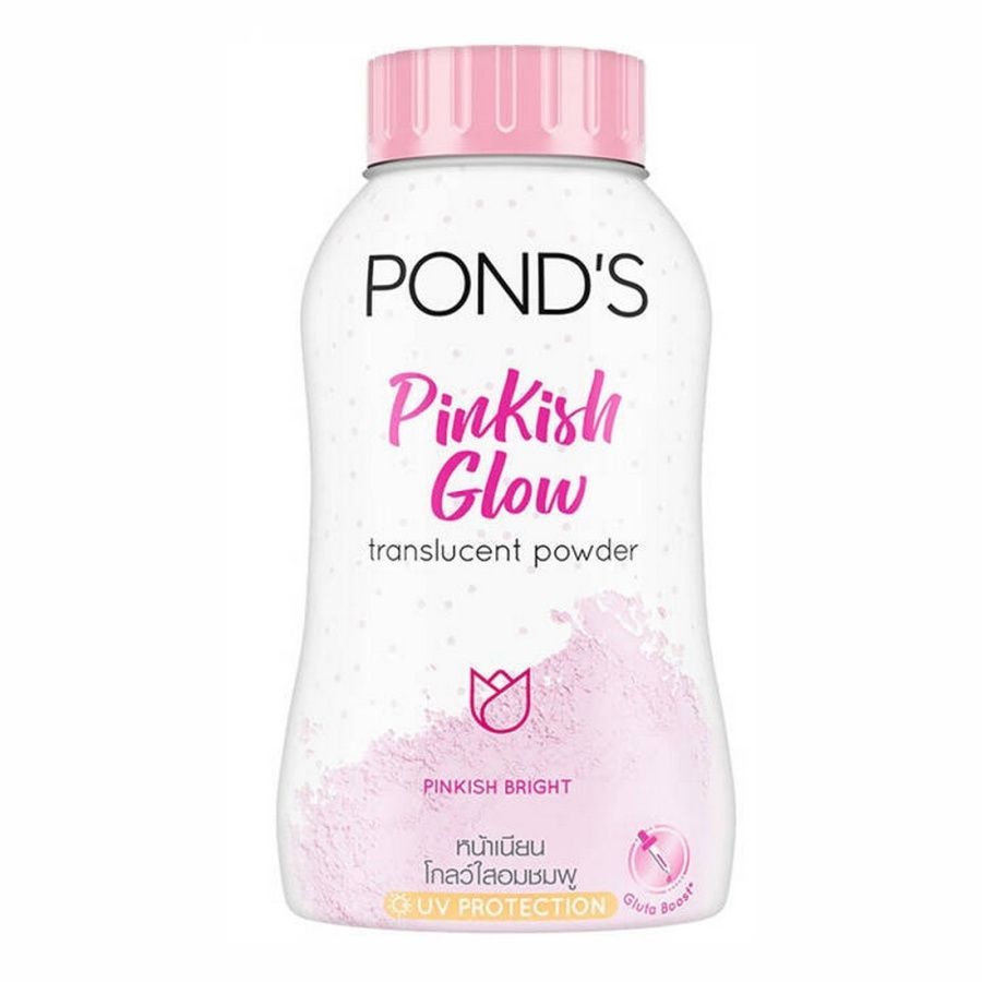 Рассыпчатая легкая парфюмированная матирующая пудра для лица Pinkish Glow Translucen, POND'S, 50 г