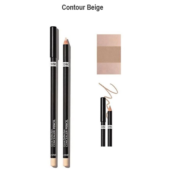 Консилер-карандаш Cover Perfection Concealer Pencil 0.5 Ice Beige, THE SAEM