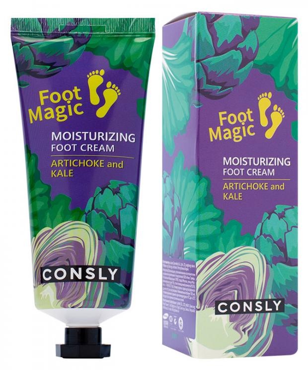 Крем для ног увлажняющий Moisturizing Foot Cream, CONSLY, 100 мл