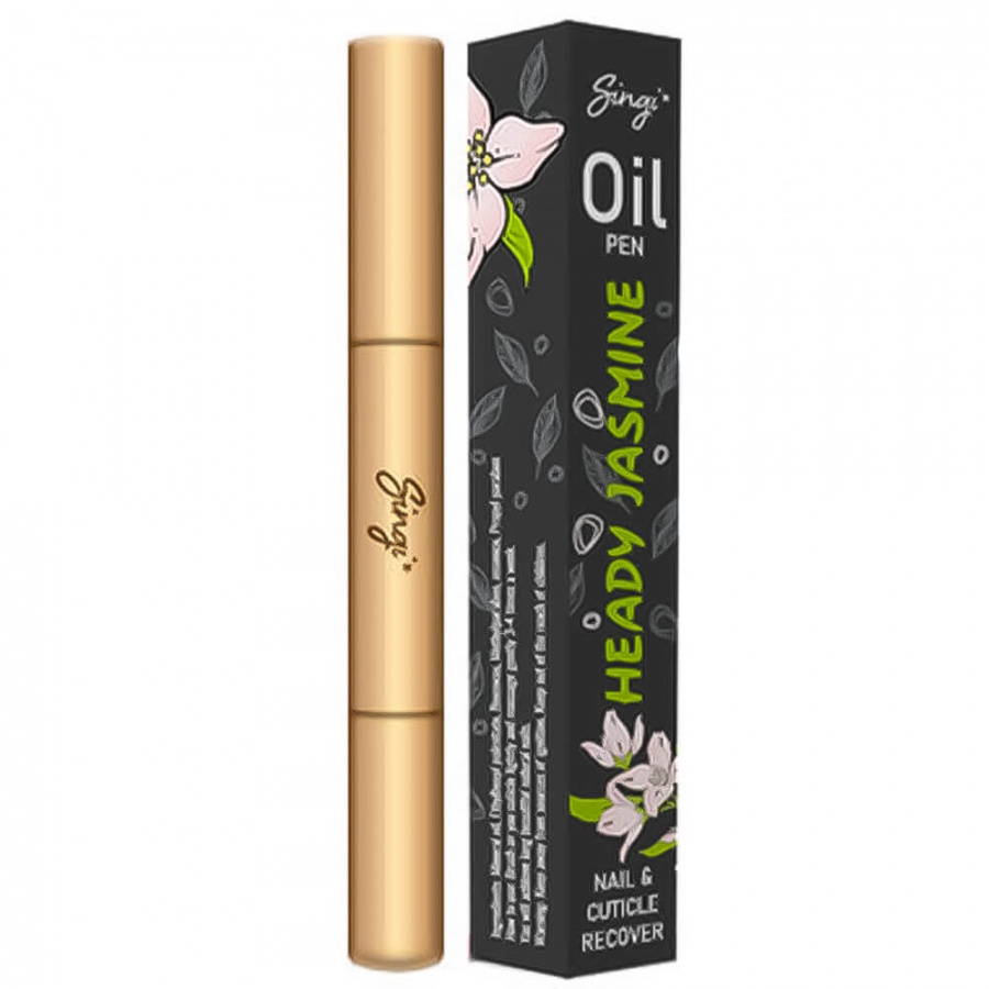 Масло для кутикул жасмин OIL PEN Nail & Cuticle Recover - Heady Jasmine, SINGI, 3 мл