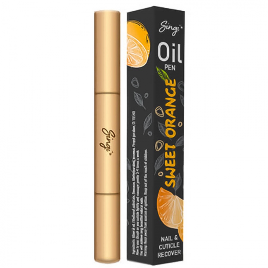 Масло для кутикул сладкий апельсин OIL PEN Nail & Cuticle Recover - Sweet Orange, SINGI, 3 мл