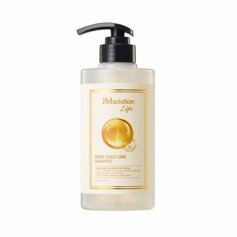 Шампунь С ЗОЛОТОМ И ПЕПТИДАМИ,  LIFE PRIME GOLD LIBRE SHAMPOO, JM Solution, 500 г