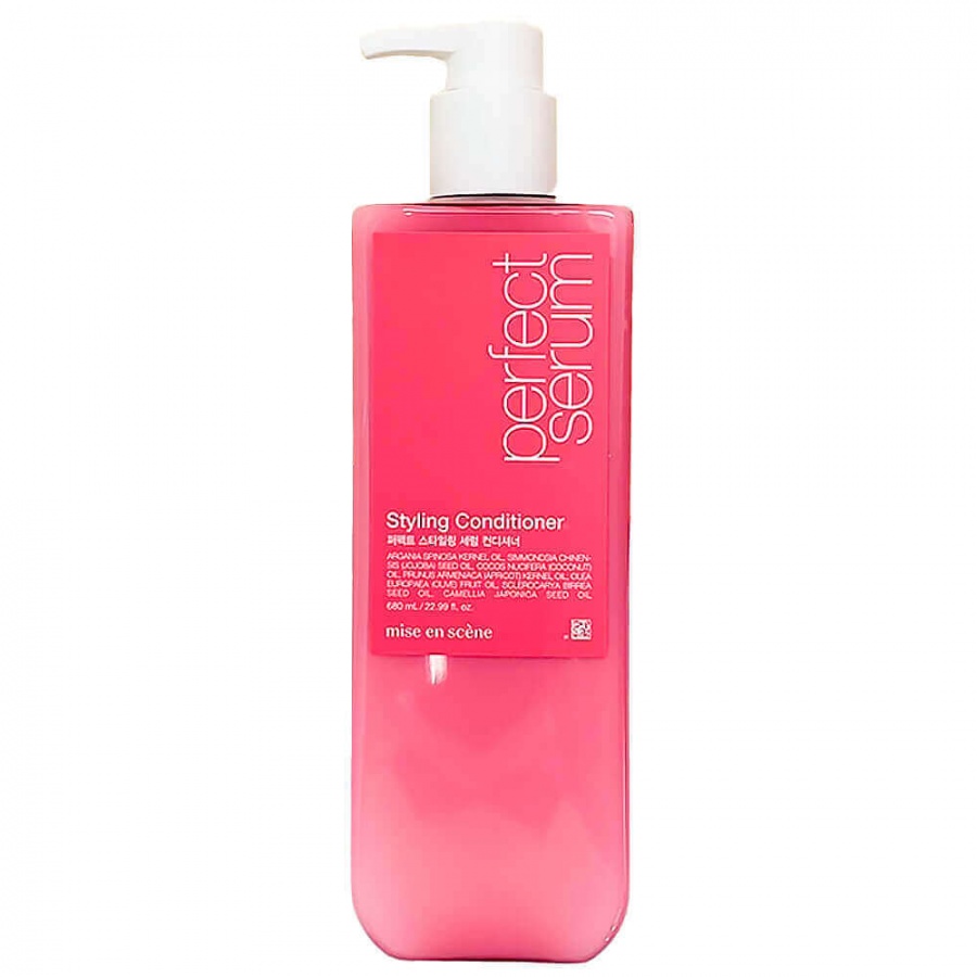 Кондиционер для волос восстанавливающий PERFECT STYLING SERUM CONDITIONER, MISEENSCENE, 680 мл