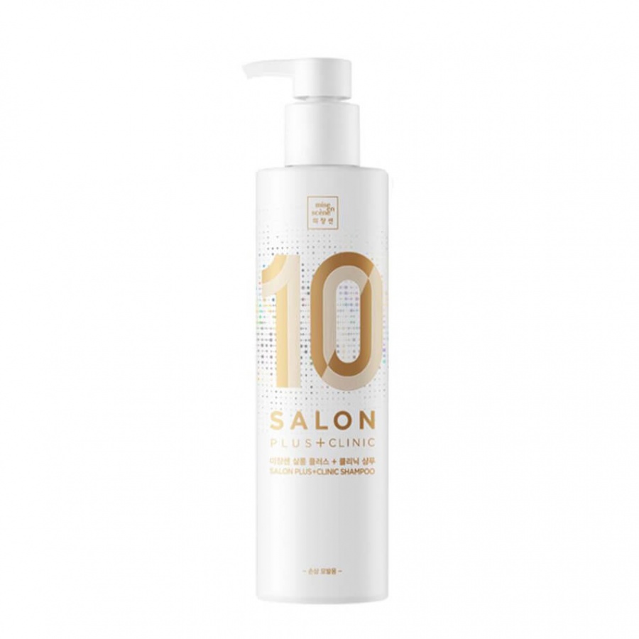Шампунь для поврежденных волос укрепляющий Salon Plus Clinic 10 Shampoo for Damaged Hair, Mise-en-scene, 500 мл