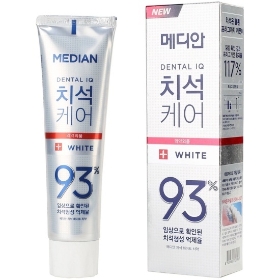 Зубная паста Dental IQ 93% White, Median, 120 г