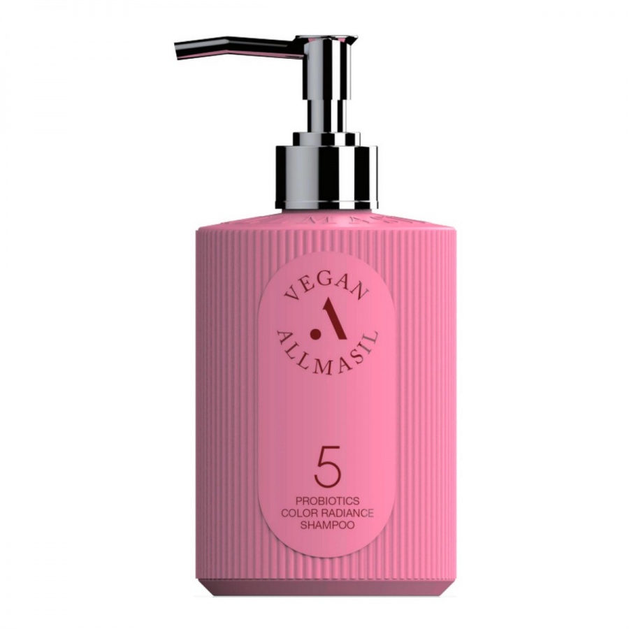 Шампунь для окрашенных волос с пробиотиками защита цвета, 5 Probiotics Color Radiance Shampoo, AllMasil, 300 мл