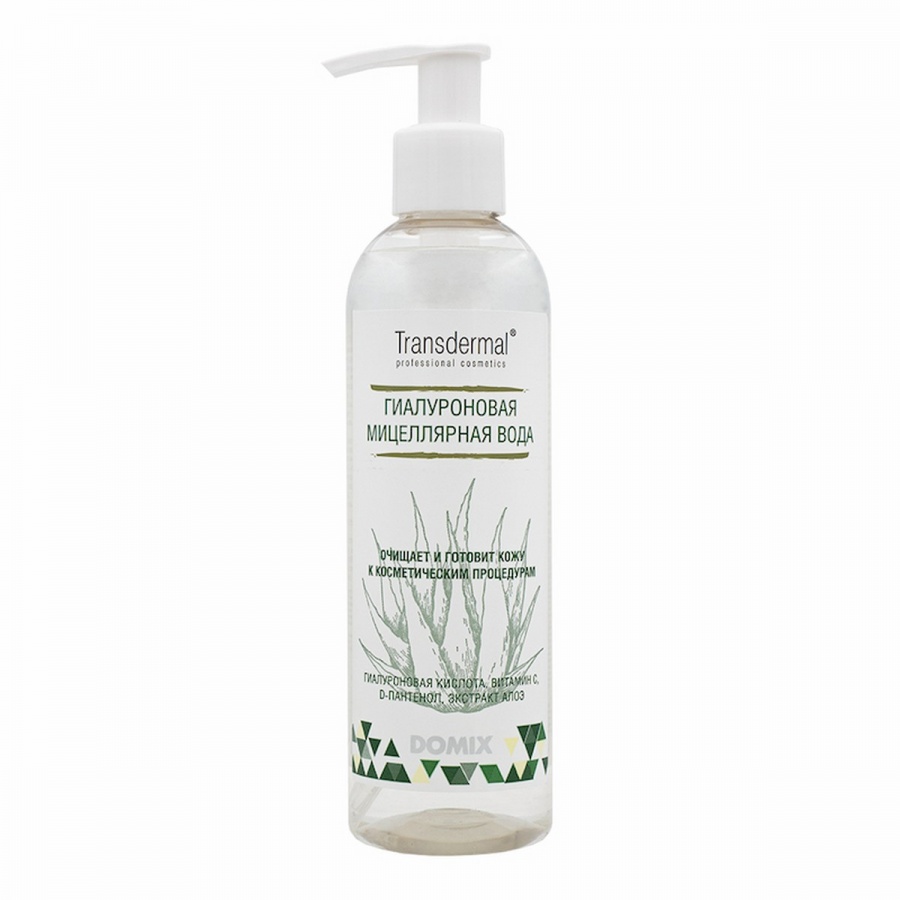 Гиалуроновая мицеллярная вода, Domix Transdermal, 250 мл