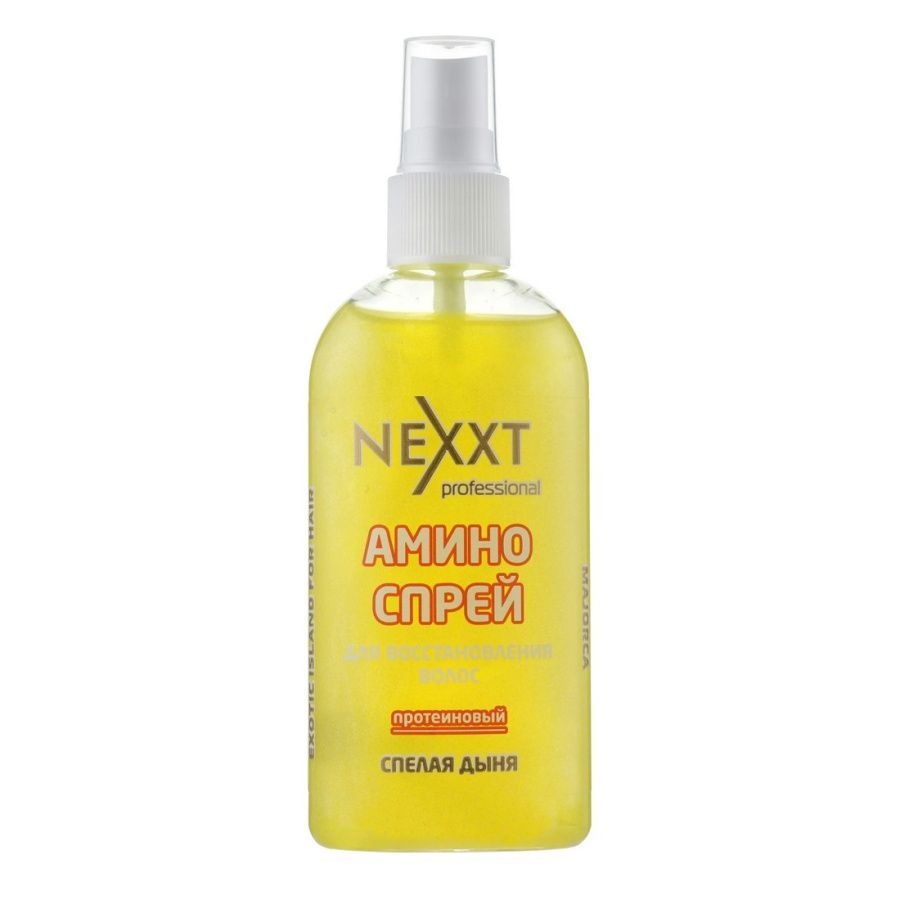 Амино-спрей для волос протеиновый для восстановления волос, спелая дыня, Nexxt, 120 мл