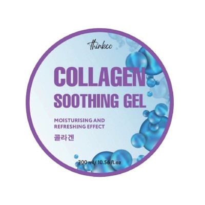 Гель универсальный для лица и тела с Коллагеном, COLLAGEN SOOTHING GEL, Thinkco, 300 мл