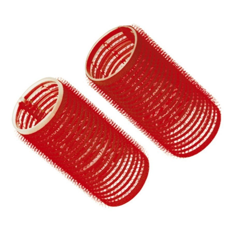 Бигуди-липучки DBL-36, 36 мм, красный, Dewal Beauty, 10 шт.